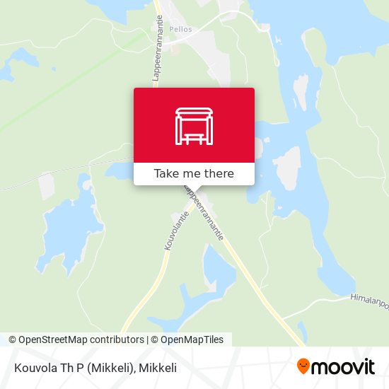 Kouvola Th  P (Mikkeli) map