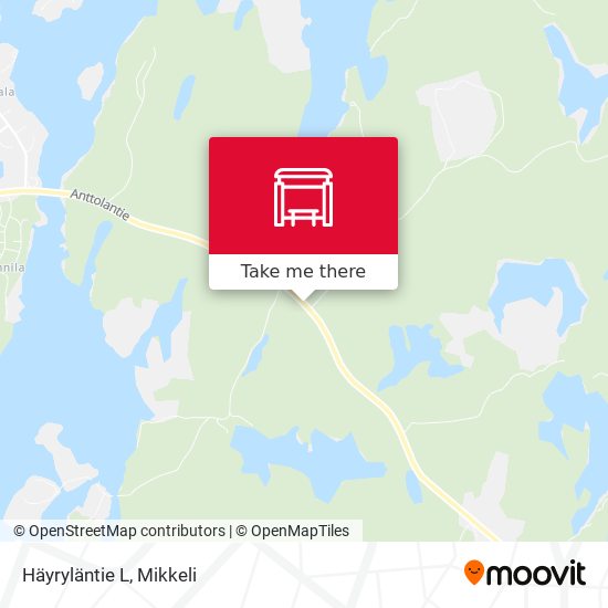 Häyryläntie  L map