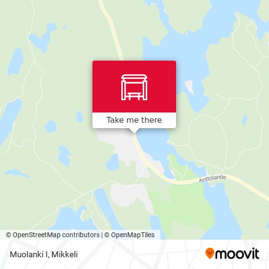 Muolanki  I map