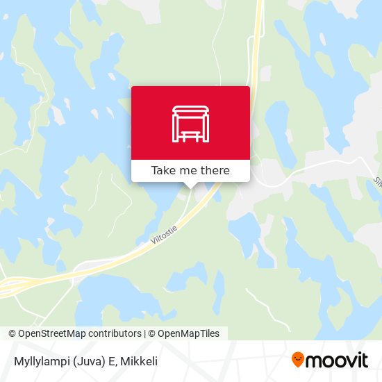 Myllylampi (Juva)  E map