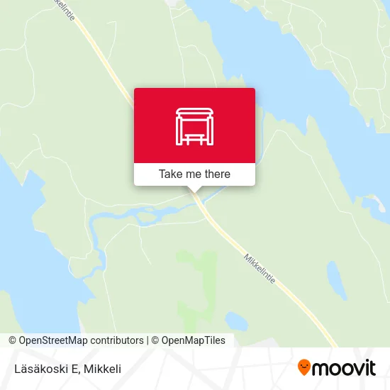 Läsäkoski  E map