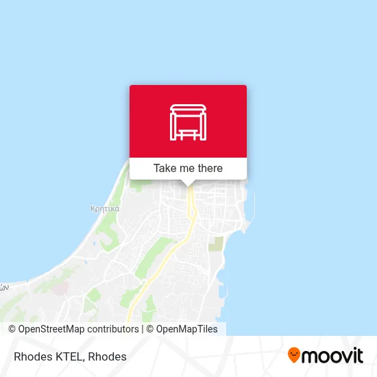 Rhodes KTEL map