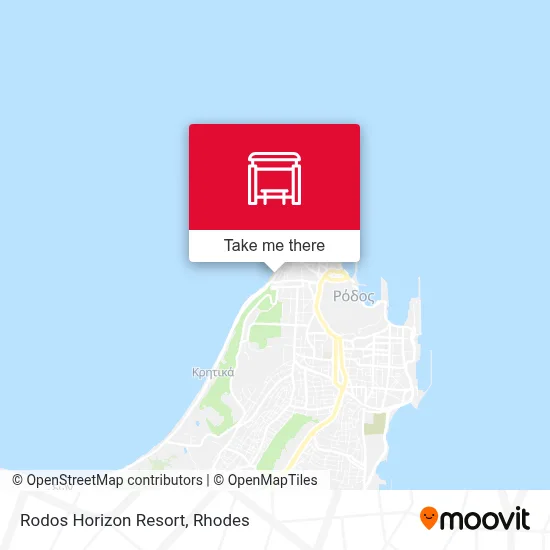 Rodos Horizon Resort map