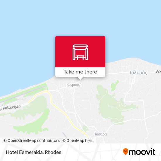 Hotel Esmeralda map