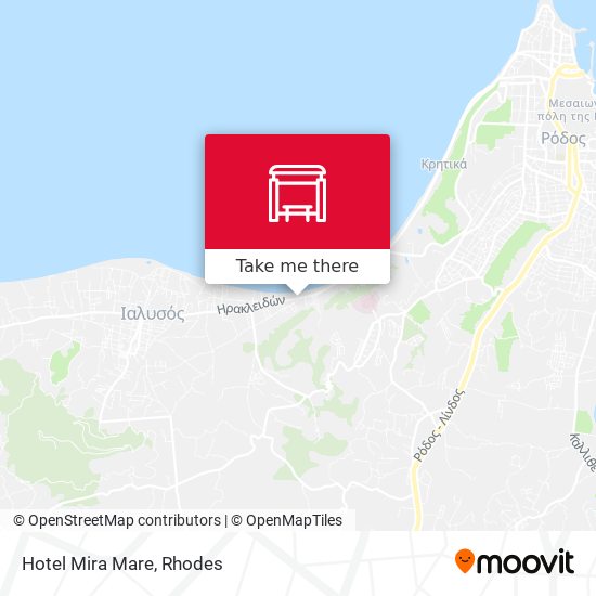 Hotel Mira Mare map