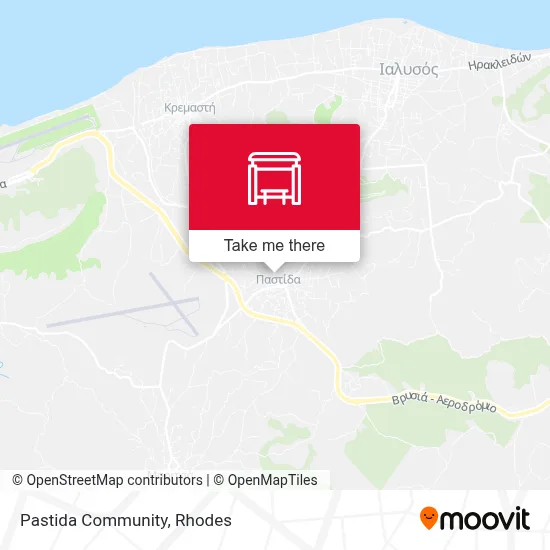Pastida Community map