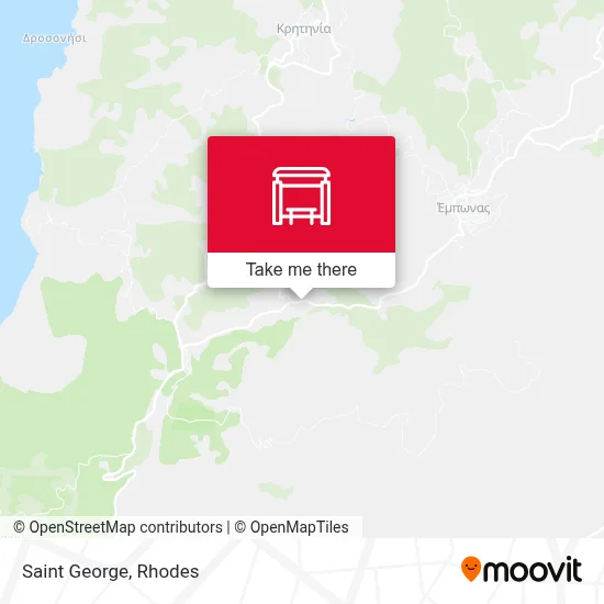 Saint George map
