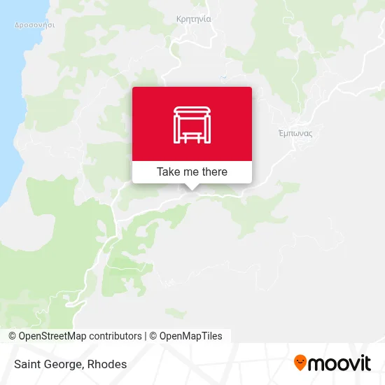 Saint George map