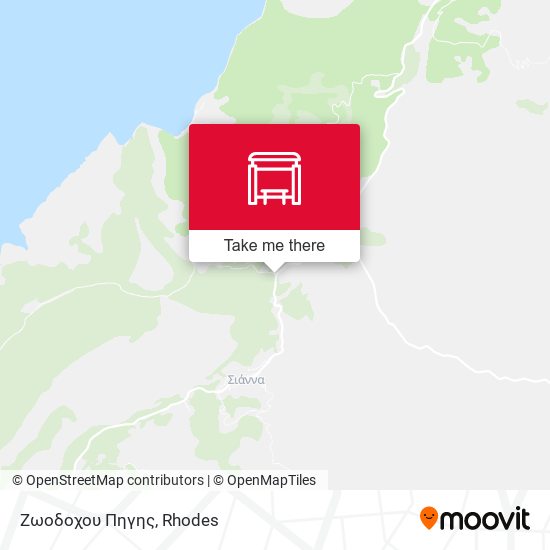 Ζωοδοχου Πηγης map