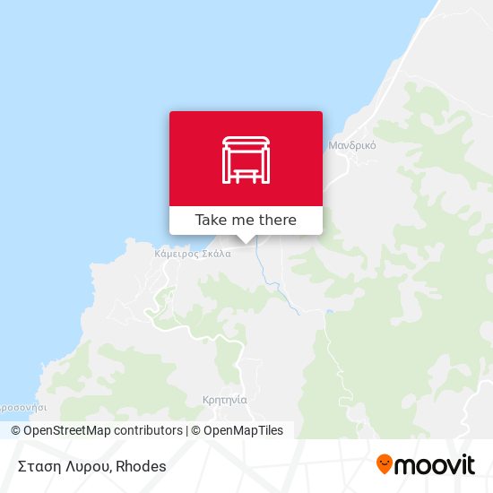 Σταση Λυρου map