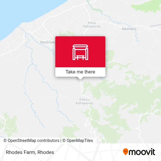 Rhodes Farm map
