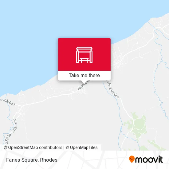 Fanes Square map