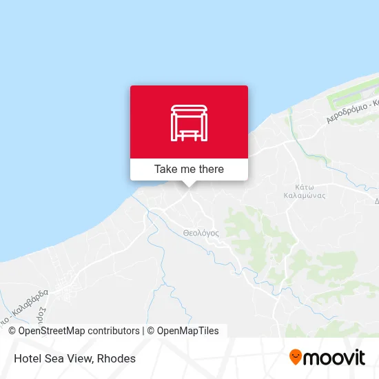 Hotel Sea View map