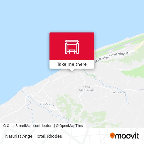 Naturist Angel Hotel map