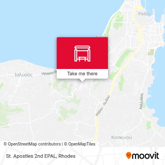 St. Apostles 2nd EPAL map