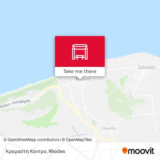 Κρεμαστη Κεντρο map