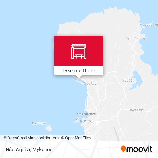 Νέο Λιμάνι map