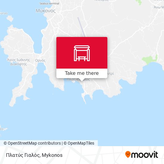 Πλατύς Γιαλός map