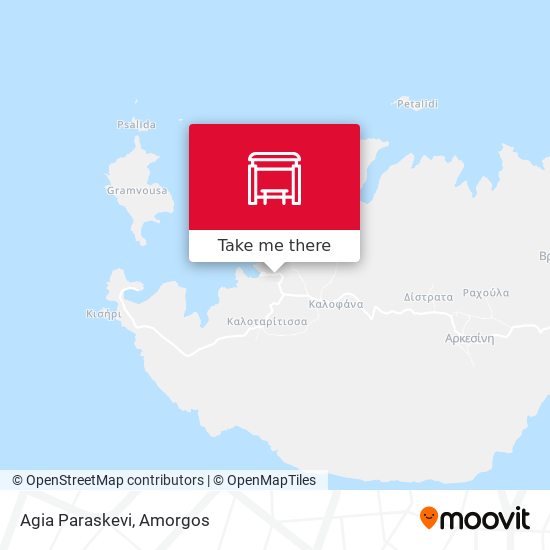 Agia Paraskevi map