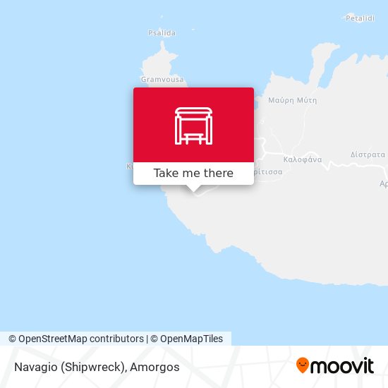 Navagio (Shipwreck) map
