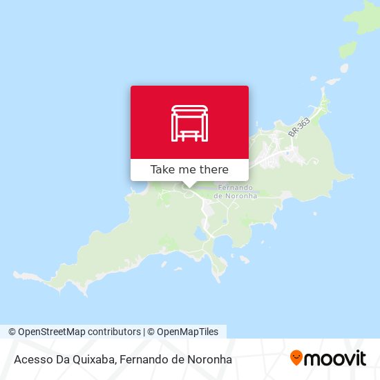 Acesso Da Quixaba map