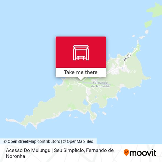 Mapa Acesso Do Mulungu | Seu Simplício