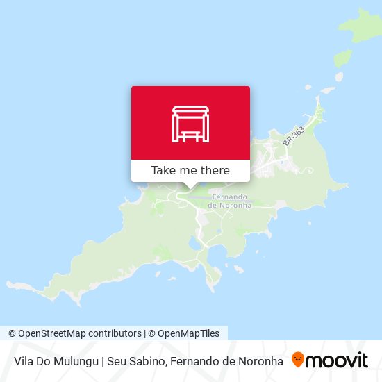 Mapa Vila Do Mulungu | Seu Sabino
