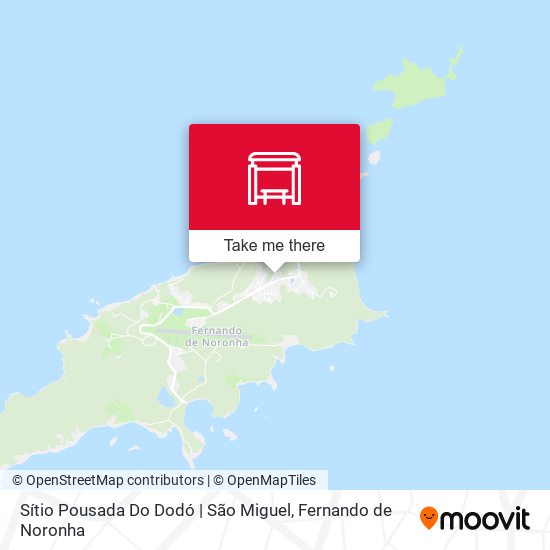 Sítio Pousada Do Dodó | São Miguel map