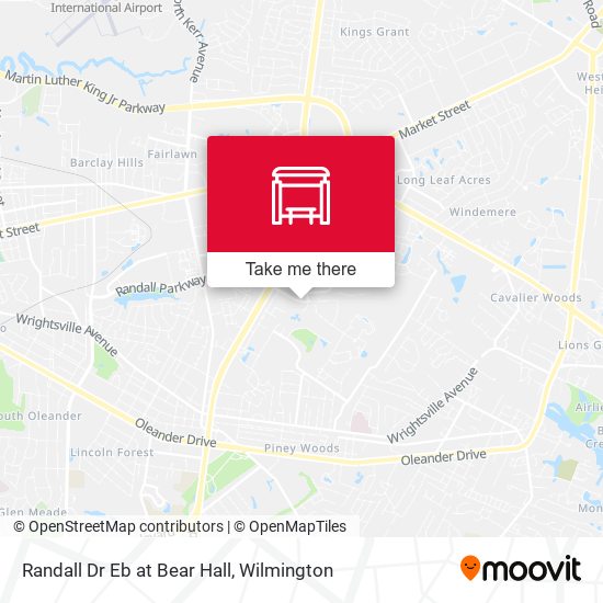 Randall Dr Eb at Bear Hall map