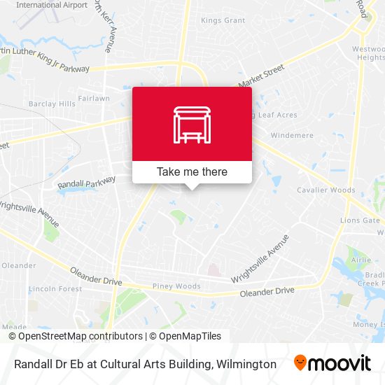 Randall Dr Eb at Cultural Arts Building map