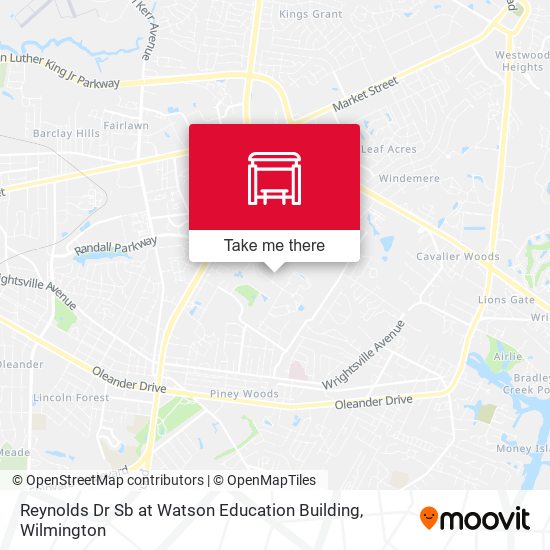 Mapa de Reynolds Dr Sb at Watson Education Building