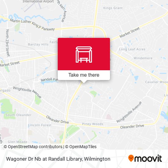 Mapa de Wagoner Dr Nb at Randall Library