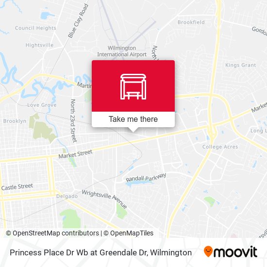 Mapa de Princess Place Dr Wb at Greendale Dr
