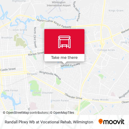 Randall Pkwy Wb at Vocational Rehab map