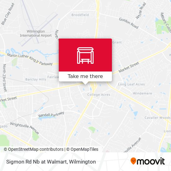 Mapa de Sigmon Rd Nb at Walmart