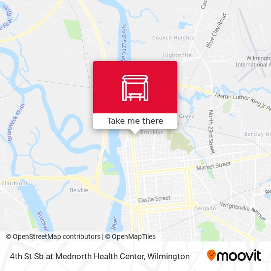 4th St Sb at Mednorth Health Center map