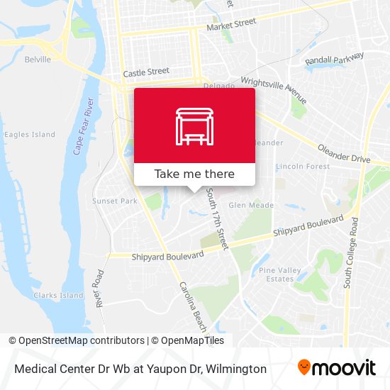 Mapa de Medical Center Dr Wb at Yaupon Dr