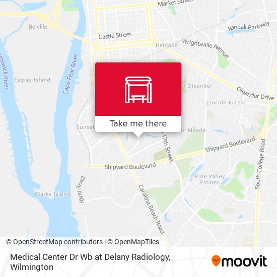 Medical Center Dr Wb at Delany Radiology map