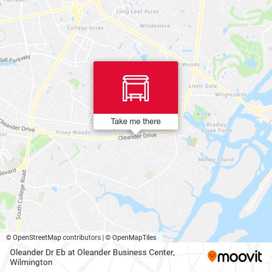 Mapa de Oleander Dr Eb at Oleander Business Center