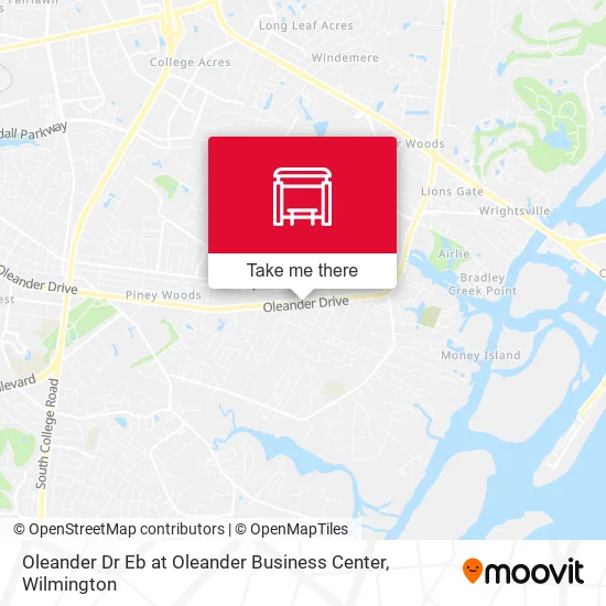Mapa de Oleander Dr Eb at Oleander Business Center