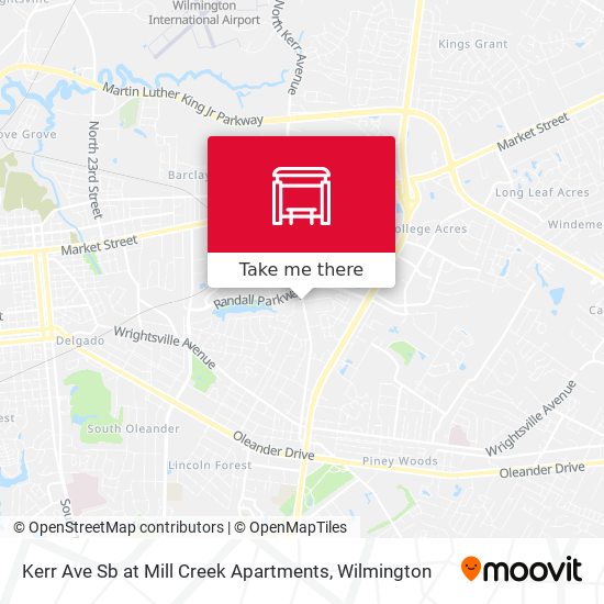 Mapa de Kerr Ave Sb at Mill Creek Apartments