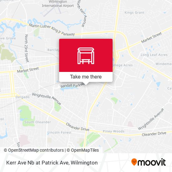 Mapa de Kerr Ave Nb at Patrick Ave