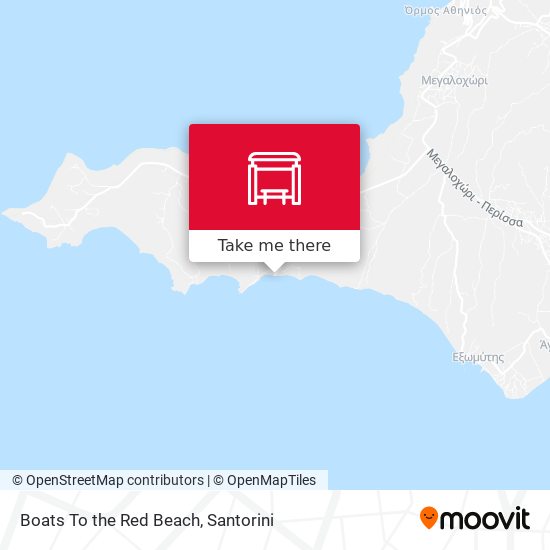 Boats To the Red Beach map