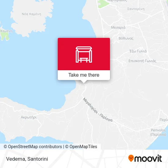 Vedema map