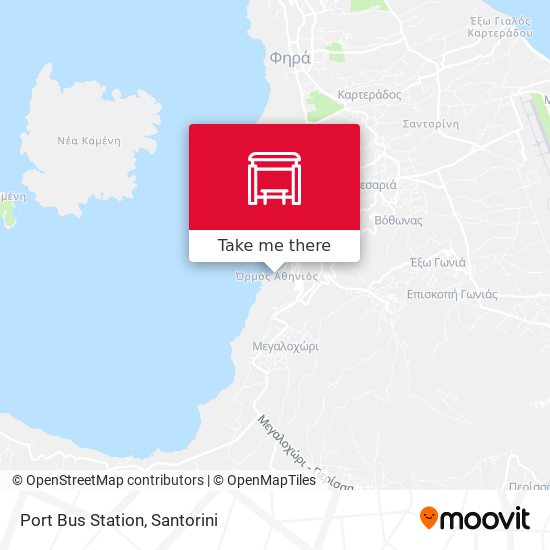 Port Bus Station map