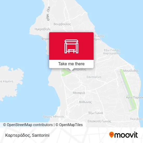 Καρτεράδος map