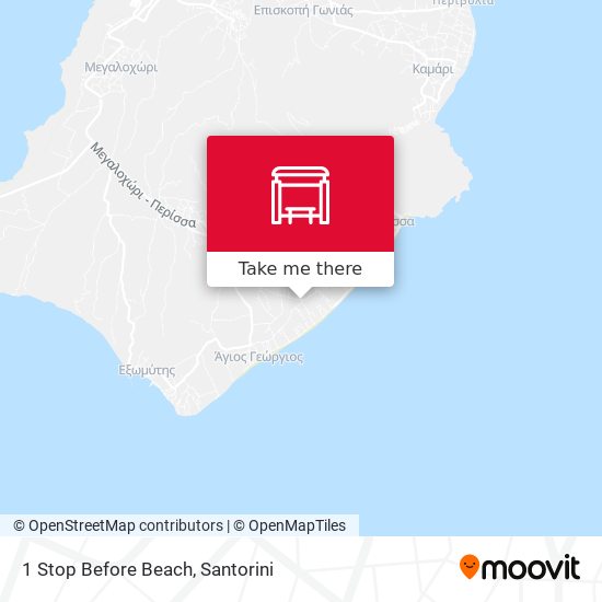1 Stop Before Beach map