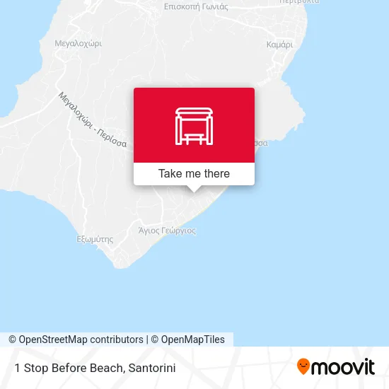 1 Stop Before Beach map