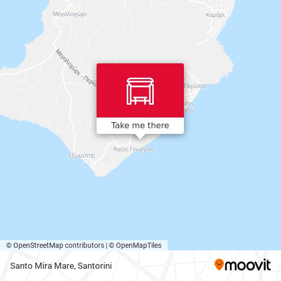 Santo Mira Mare map