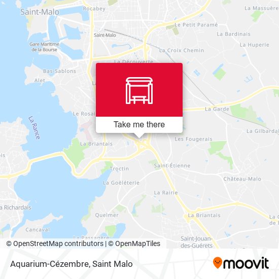 Aquarium-Cézembre map